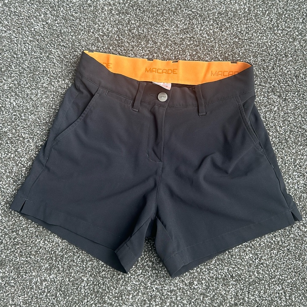 Macade Dark Grey Golf Shorts